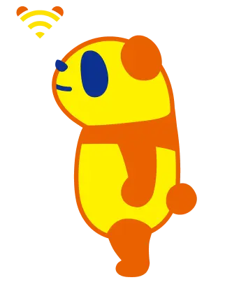 ワイファイくん初代 ポーズ2